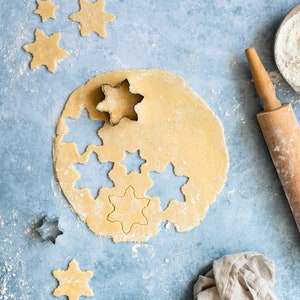 Ice Blue Vinyl Photography Backdrop: Food & Product Photography