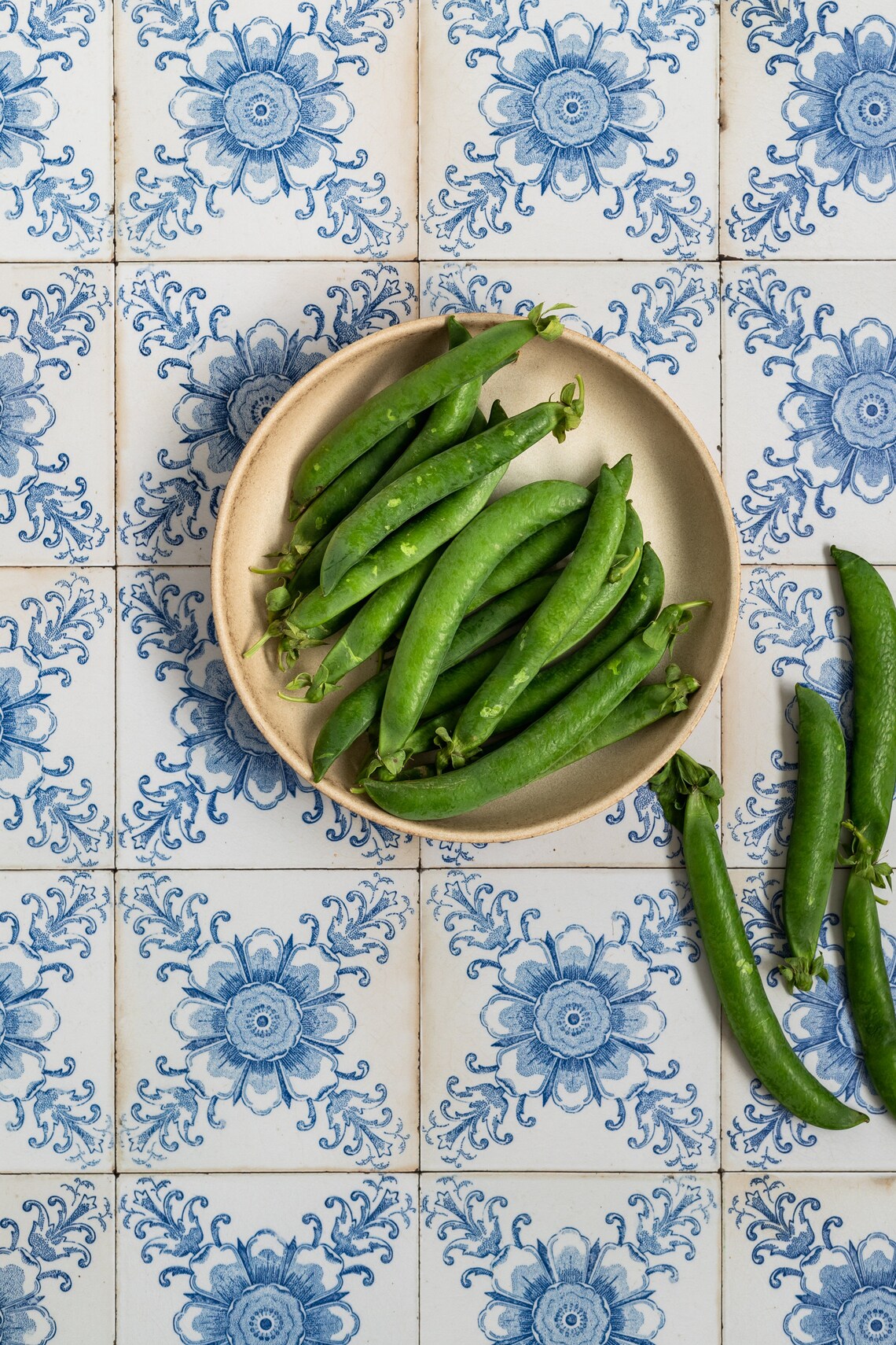 Tile Photography Backdrop Tile Backdrop Old Tiles Blue Etsy