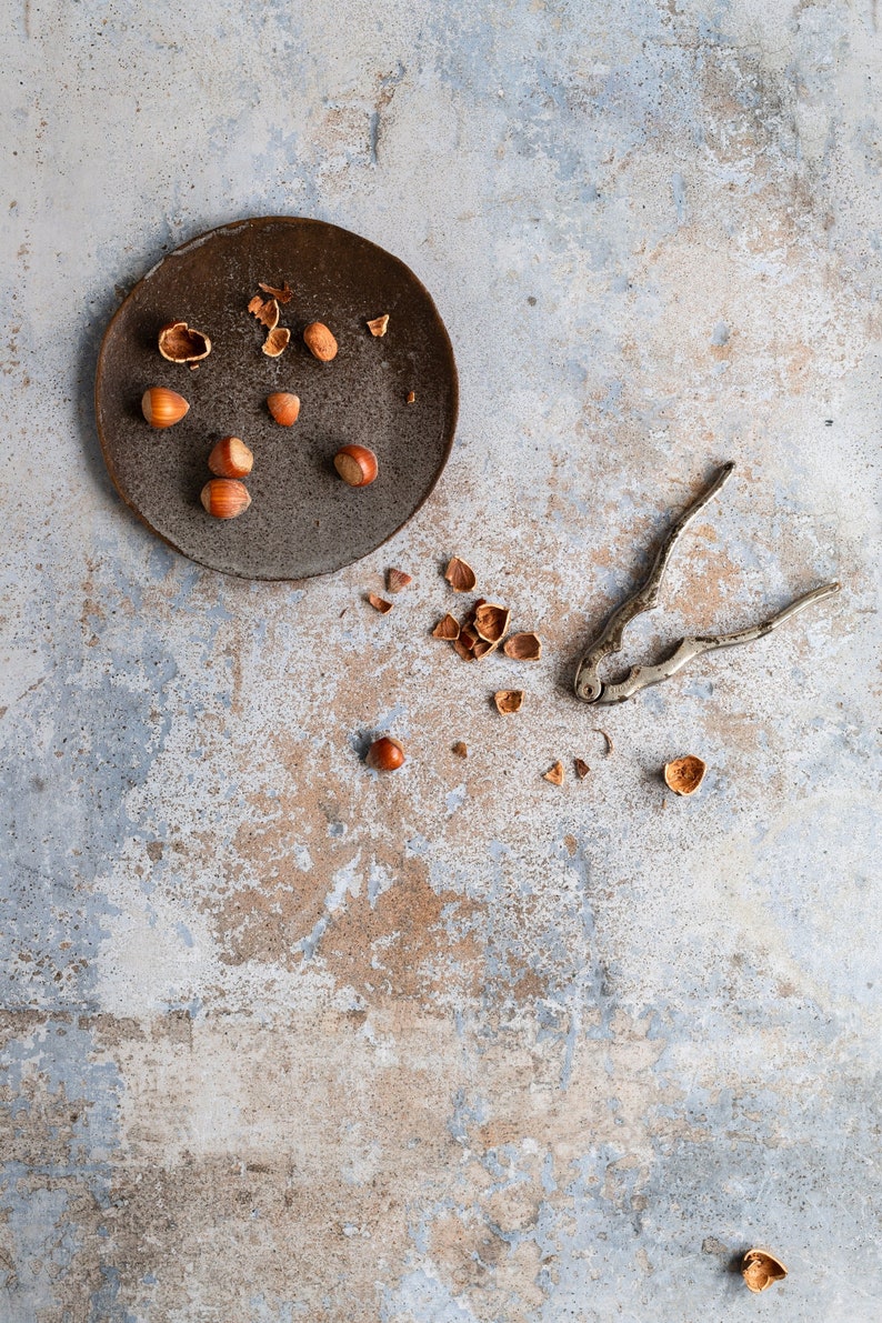 Blue backdrop, food photo backdrop, printed backdrop, stone vinyl backdrop, concrete wall, vinyl backdrop, food styling backdrop, backdrops image 1