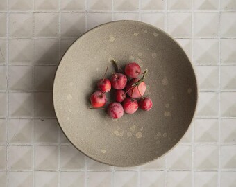 Beige mini tile food and product photography backdrop printed on rollable vinyl.