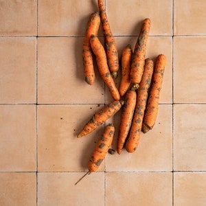 Orange tiles, terracotta tiles, tile photography backdrop, tile backdrop, vinyl backdrops, foodphotography background, backdrops foodstyling