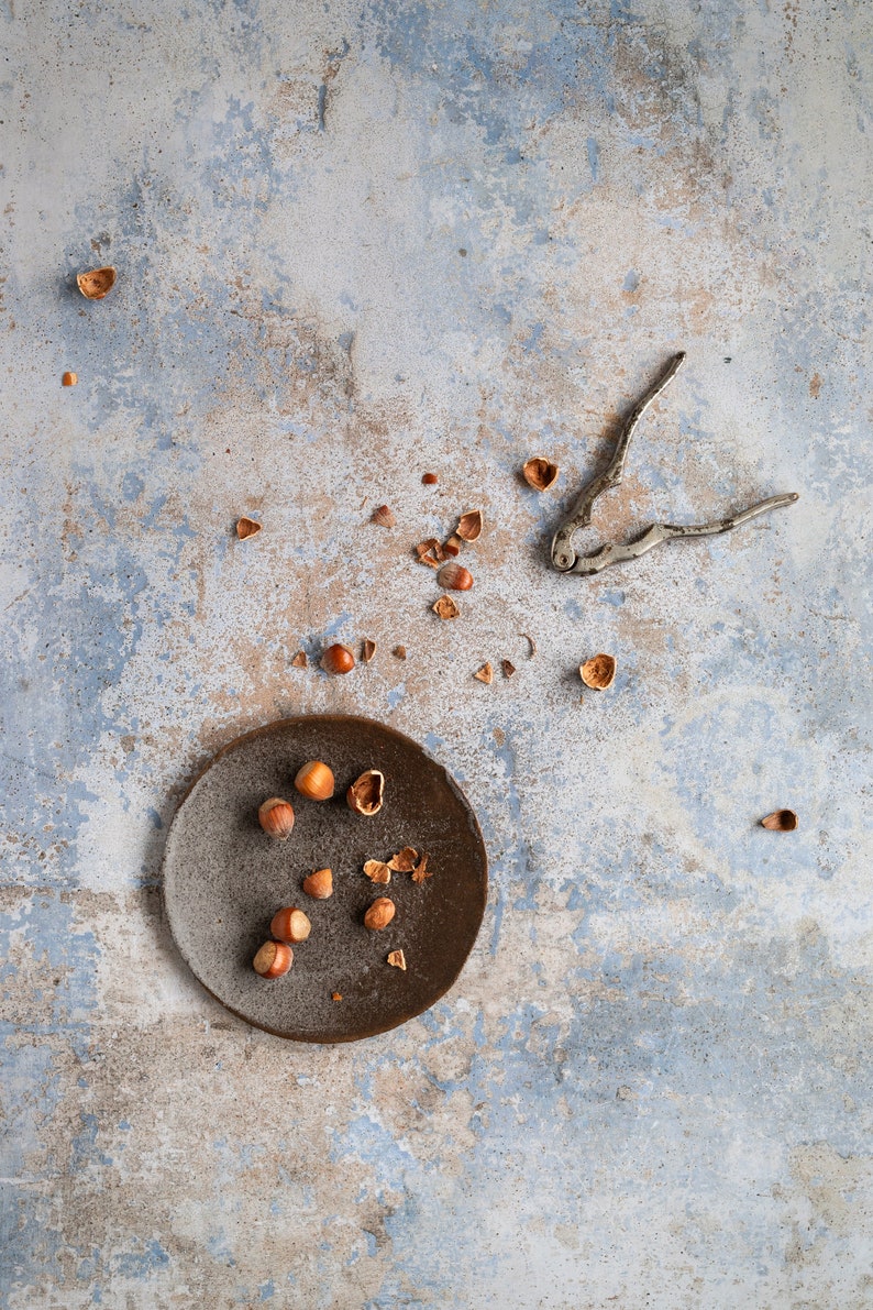 Blue backdrop, food photo backdrop, printed backdrop, stone vinyl backdrop, concrete wall, vinyl backdrop, food styling backdrop, backdrops image 3