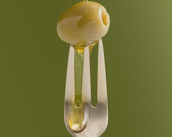 Solid olive printed vinyl photography background for photographing food, products and beauty