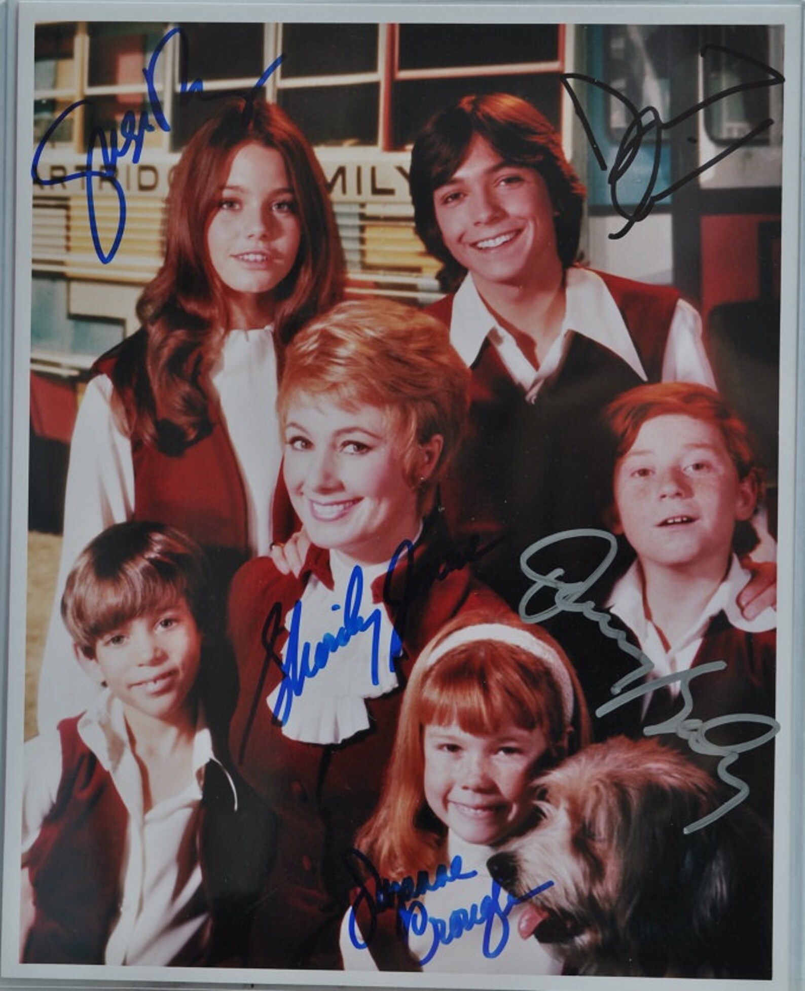 THE PARTRIDGE FAMILY Cast Signed Photo X5 Shirley Jones | Etsy