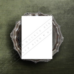 Maquete de cartão 5x7, maquete de convite, maquete de papelaria, maquete de cartão, maquete de cartão branco, maquete de casamento, foto de estoque estilizada, maquete JPG