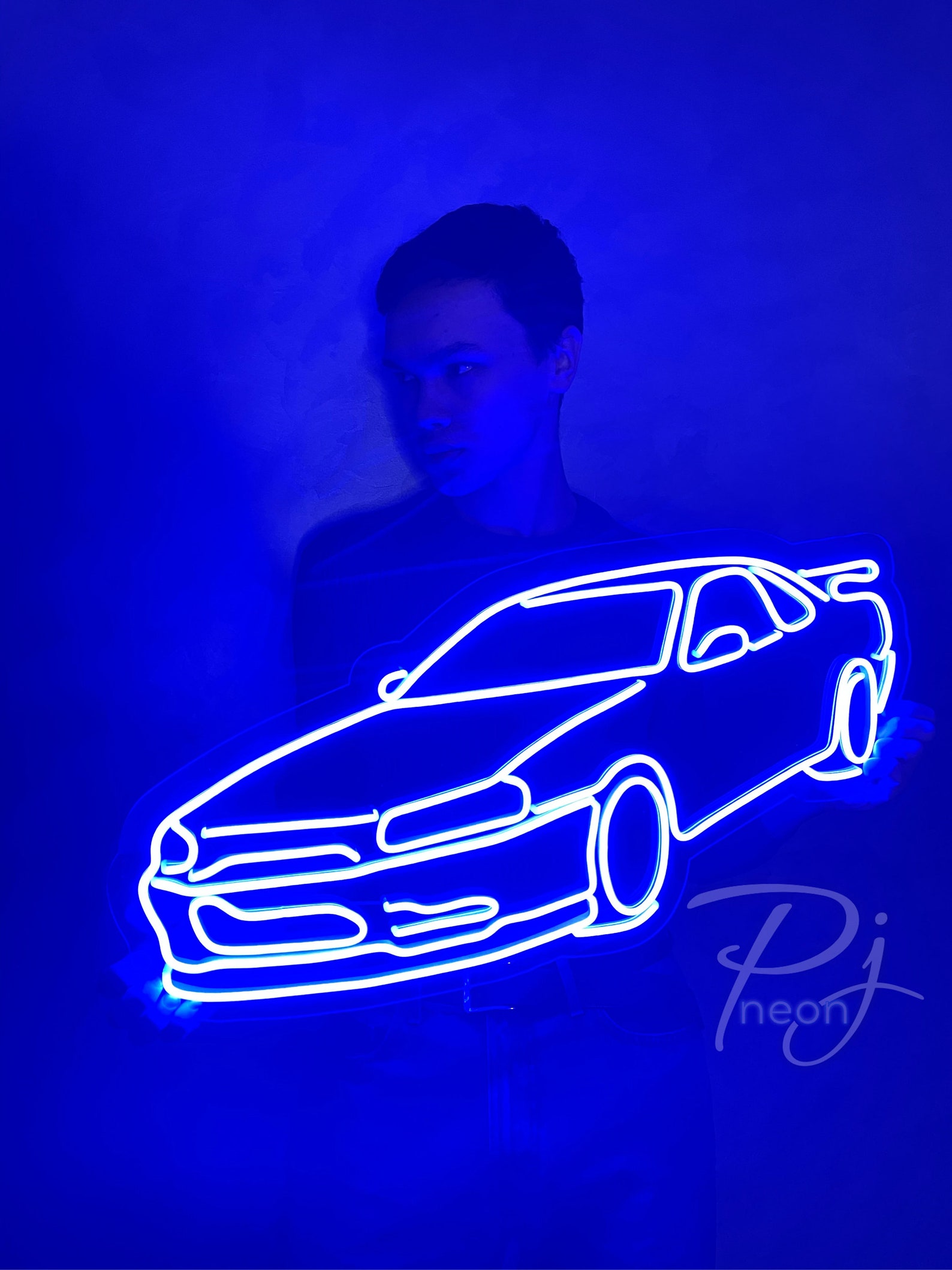 Formula 1 poster car Custom neon sign Car Neon light sign | Etsy