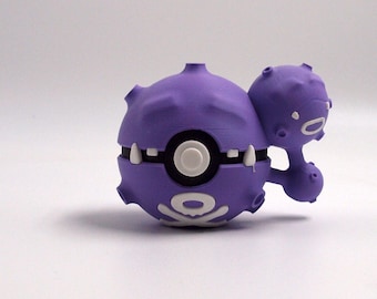 Weezing - Pokebola impresa en 3D