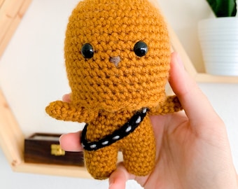 Chewbacca (Chewy) Plushie Crochet Pattern Amigurumi PDF