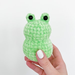 Bulbous Frog Crochet Pattern PDF
