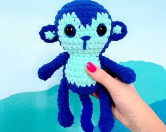 Melvin the Monkey Crochet Pattern PDF