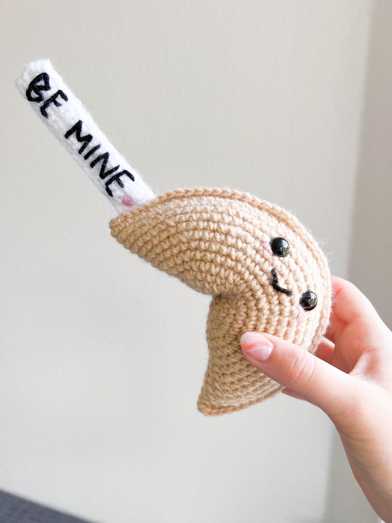 Fortune Cookie Crochet Plushie PDF image 2