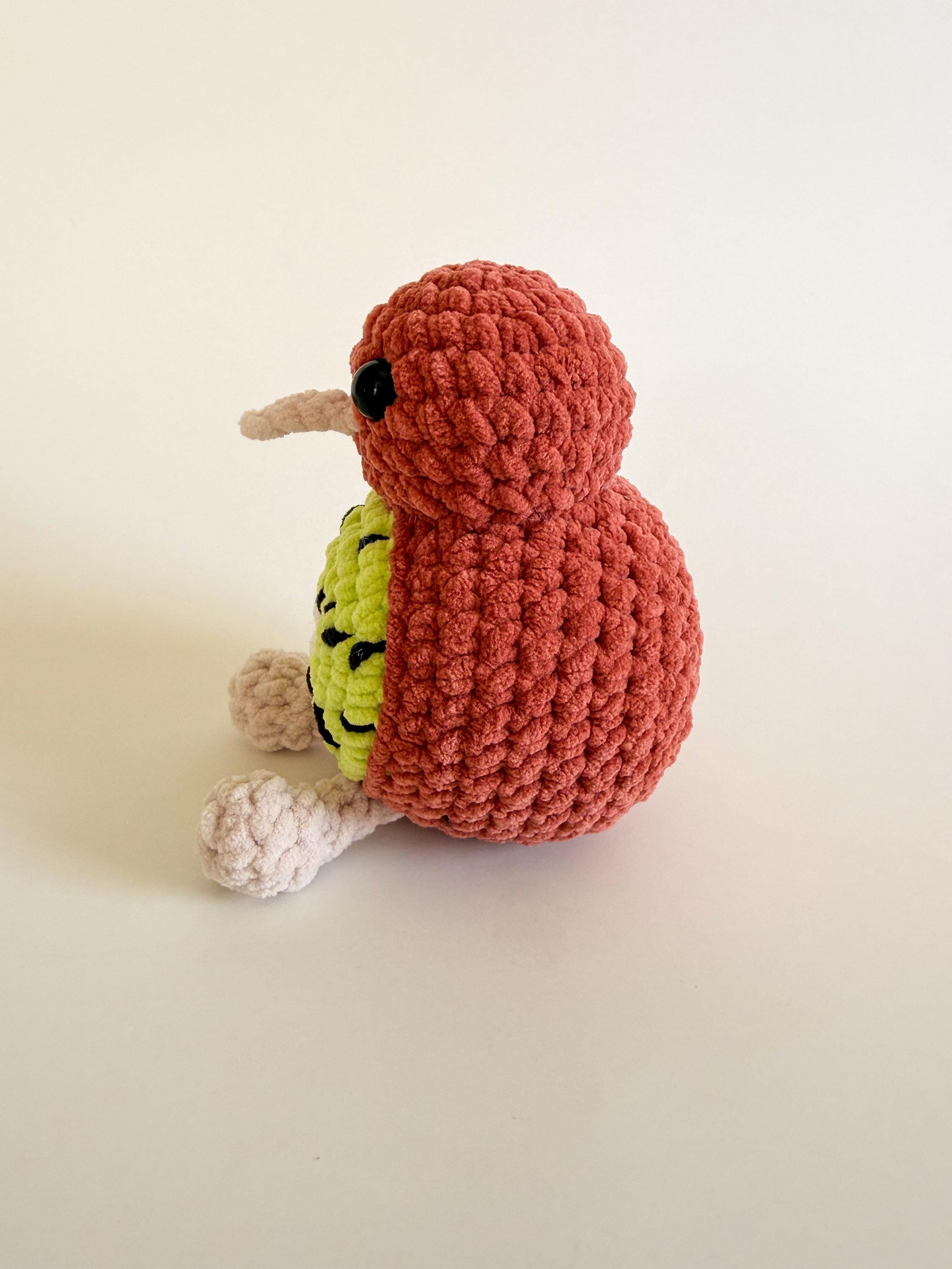 Iwi Bird Pattern Kiwi Bird Punimal Crochet Pattern PDF | Amigurumi Plush Toy (beginner ...