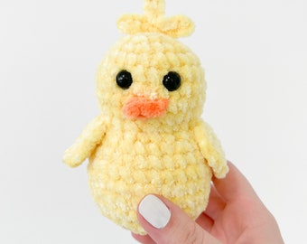 Bulbous Duck Crochet Pattern Amigurumi PDF