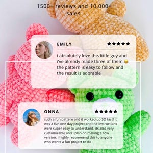 Sunflower Boy & Sun Girl Amigurumi Crochet Pattern - 4 in 1 PDF for Spring/Summer image 5