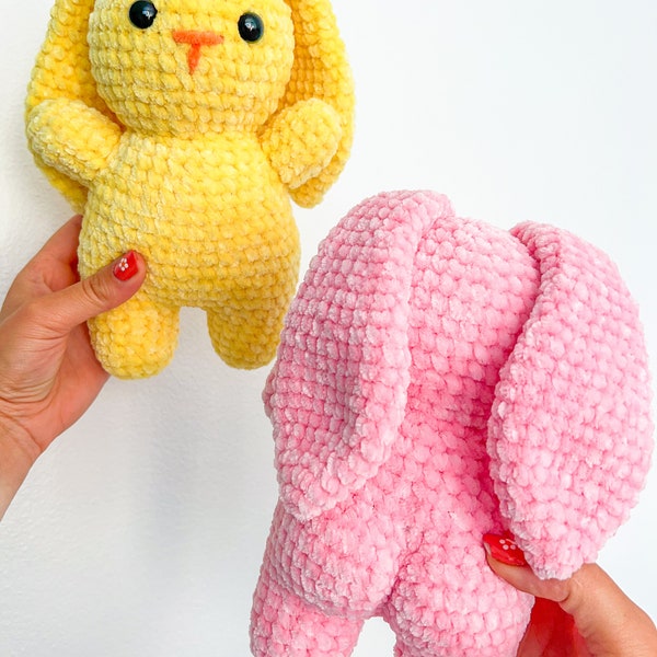 Booty Bunny Amigurumi Crochet Pattern PDF