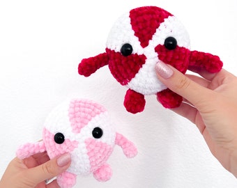 Peppermint Pal Crochet Pattern PDF Plush