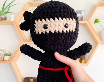 Ninja Chunky Plushie Crochet Pattern