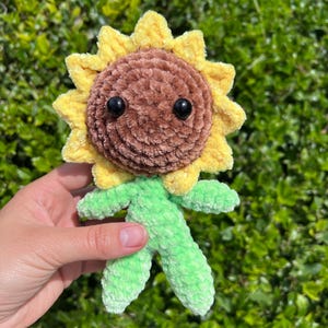 Sunflower Boy & Sun Girl Amigurumi Crochet Pattern - 4 in 1 PDF for Spring/Summer image 11