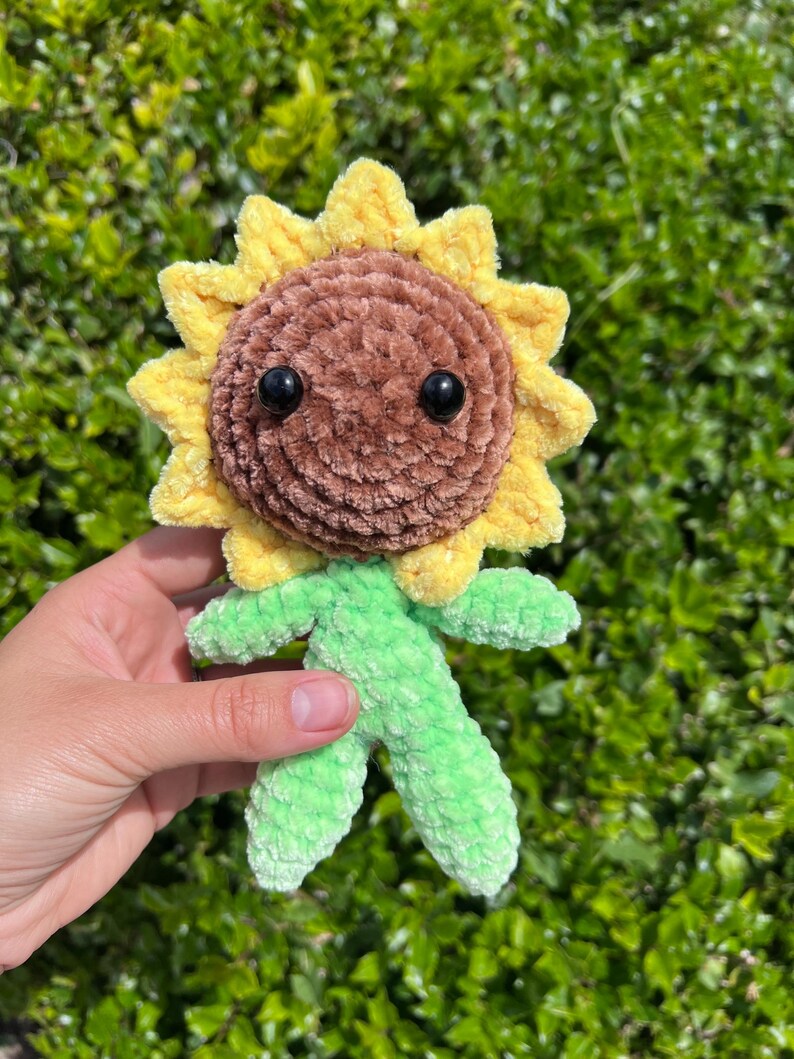 Sunflower Boy & Sun Girl Amigurumi Crochet Pattern - 4 in 1 PDF for Spring/Summer image 11