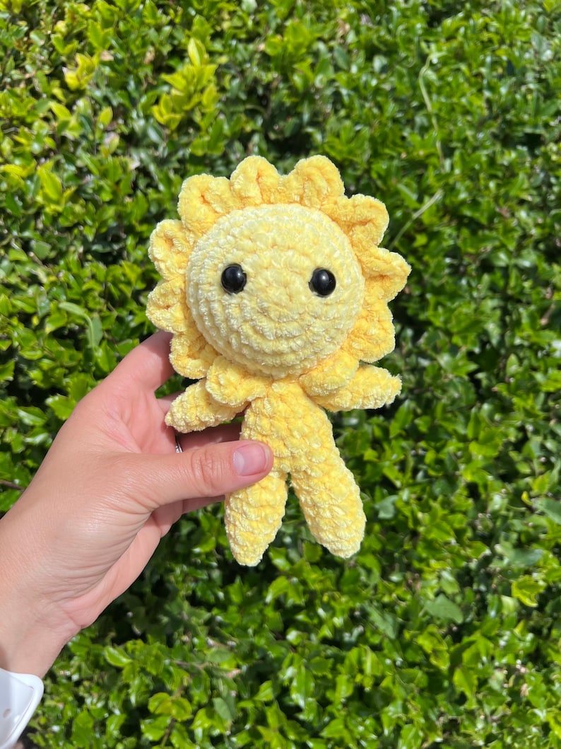 Sunflower Boy & Sun Girl Amigurumi Crochet Pattern - 4 in 1 PDF for Spring/Summer image 10