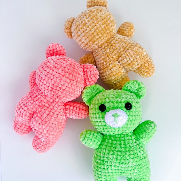 Booty Bear Crochet Pattern PDF