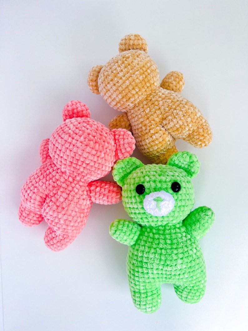 Booty Bear Crochet Pattern PDF image 1