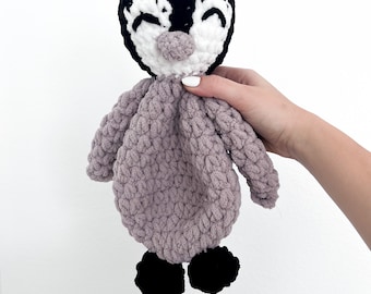 Penguin Lovey Crochet Pattern PDF