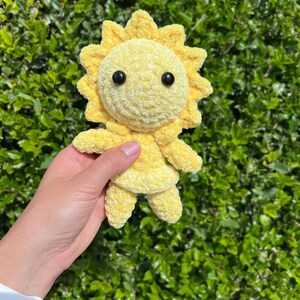 Sunflower Boy & Sun Girl Amigurumi Crochet Pattern - 4 in 1 PDF for Spring/Summer image 13