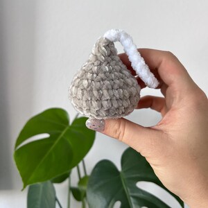 Crocheted Amigurumi Hershey's Chocolate Kiss Pattern | Quick & Simple for Easter Baskets image 8