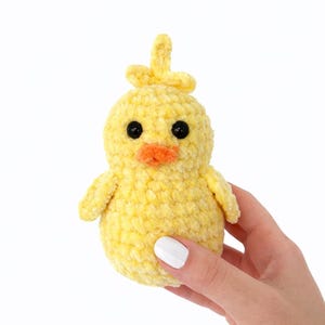 Small Amigurumi Chick Crochet Pattern PDF | Beginner-Friendly First Project