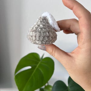 Crocheted Amigurumi Hershey's Chocolate Kiss Pattern | Quick & Simple for Easter Baskets image 7