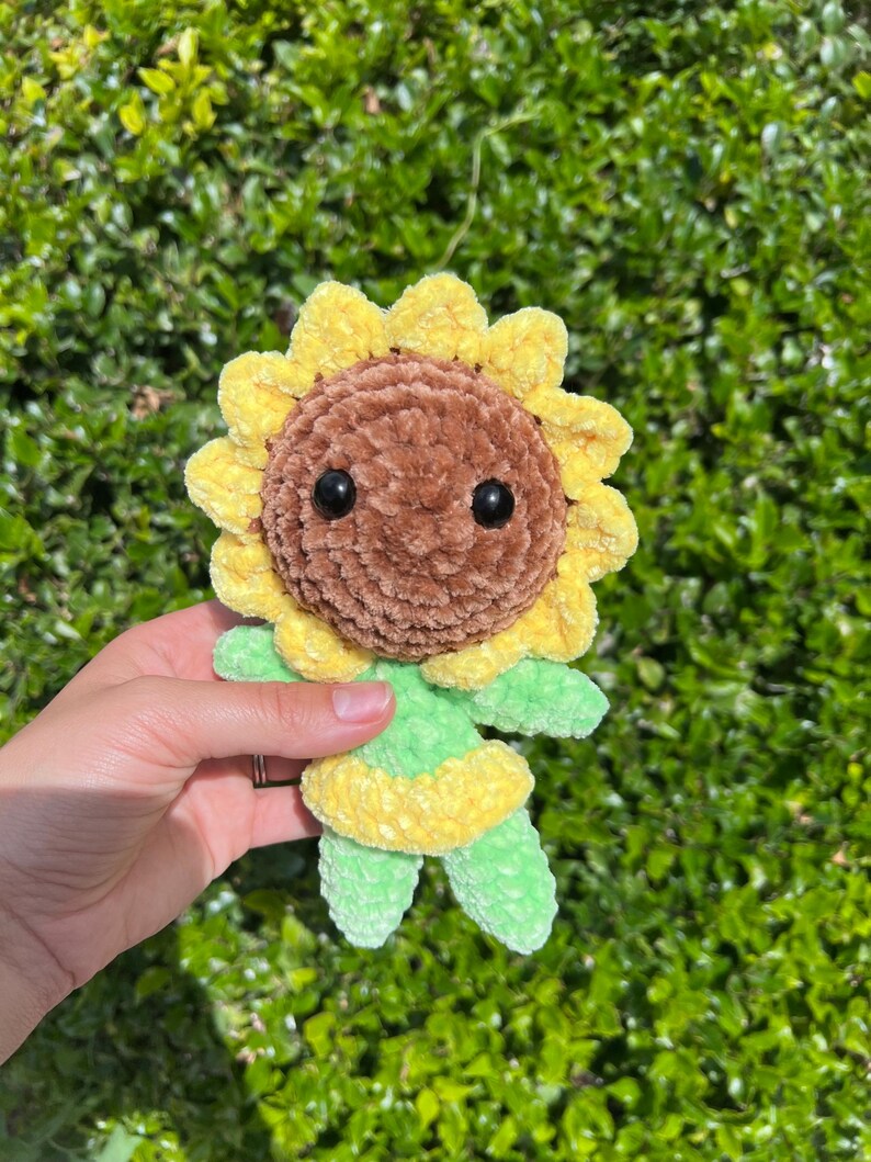 Sunflower Boy & Sun Girl Amigurumi Crochet Pattern - 4 in 1 PDF for Spring/Summer image 15