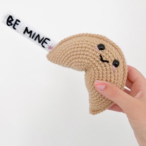 Fortune Cookie Crochet Plushie PDF image 3