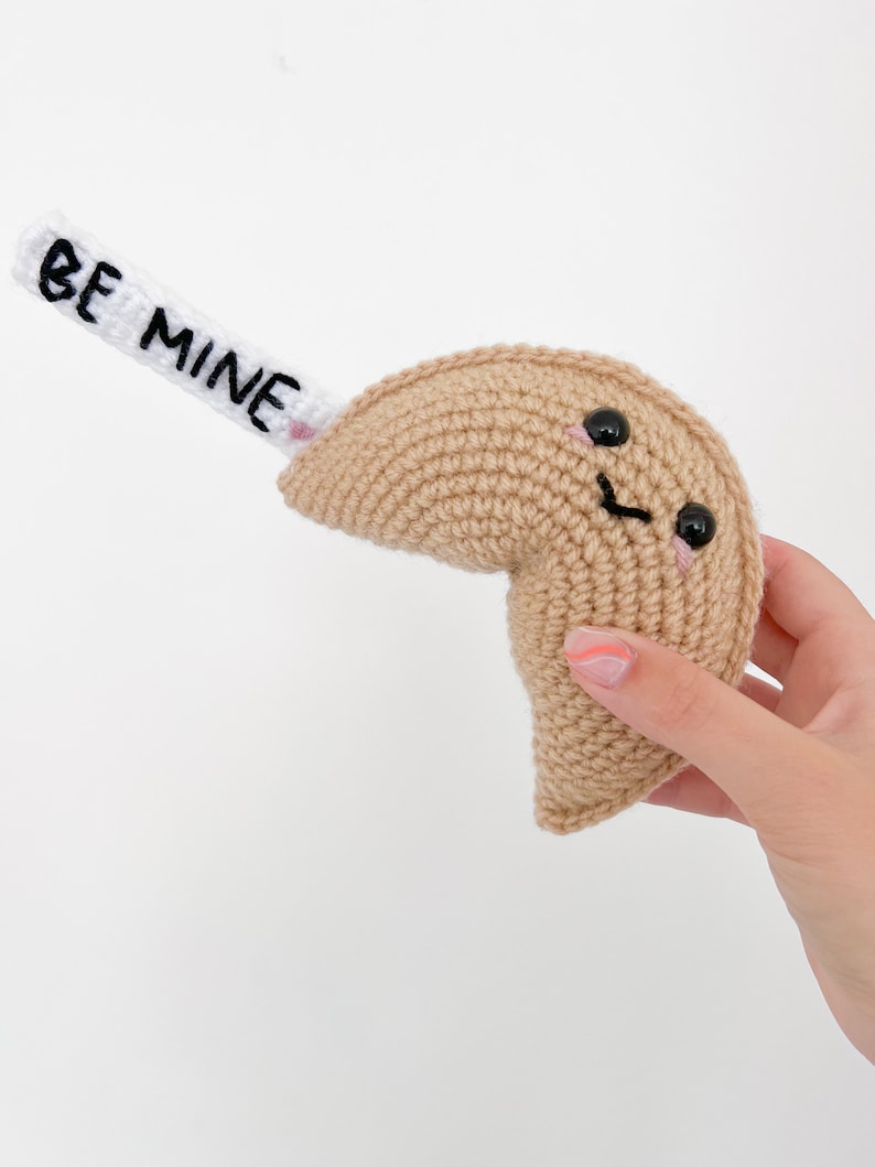 Fortune Cookie Crochet Plushie PDF image 3