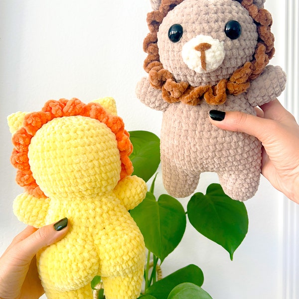 Booty Lion Crochet Pattern PDF