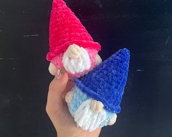 No Sew Little Gnome Crochet Pattern PDF