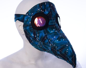 Quilted Plague Doctor Mask - Signs in Stars