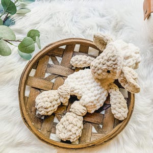 Lamb Baby Lovey, Farm Nursery, Newborn Security Blanket, Baptism Gifts for Girl, Newborn Photo Prop, Christian Baby Gifts, Soft Toy for Baby