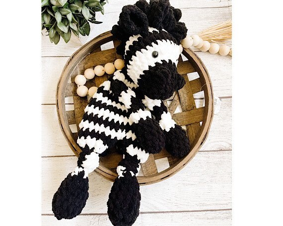 zebra lovey