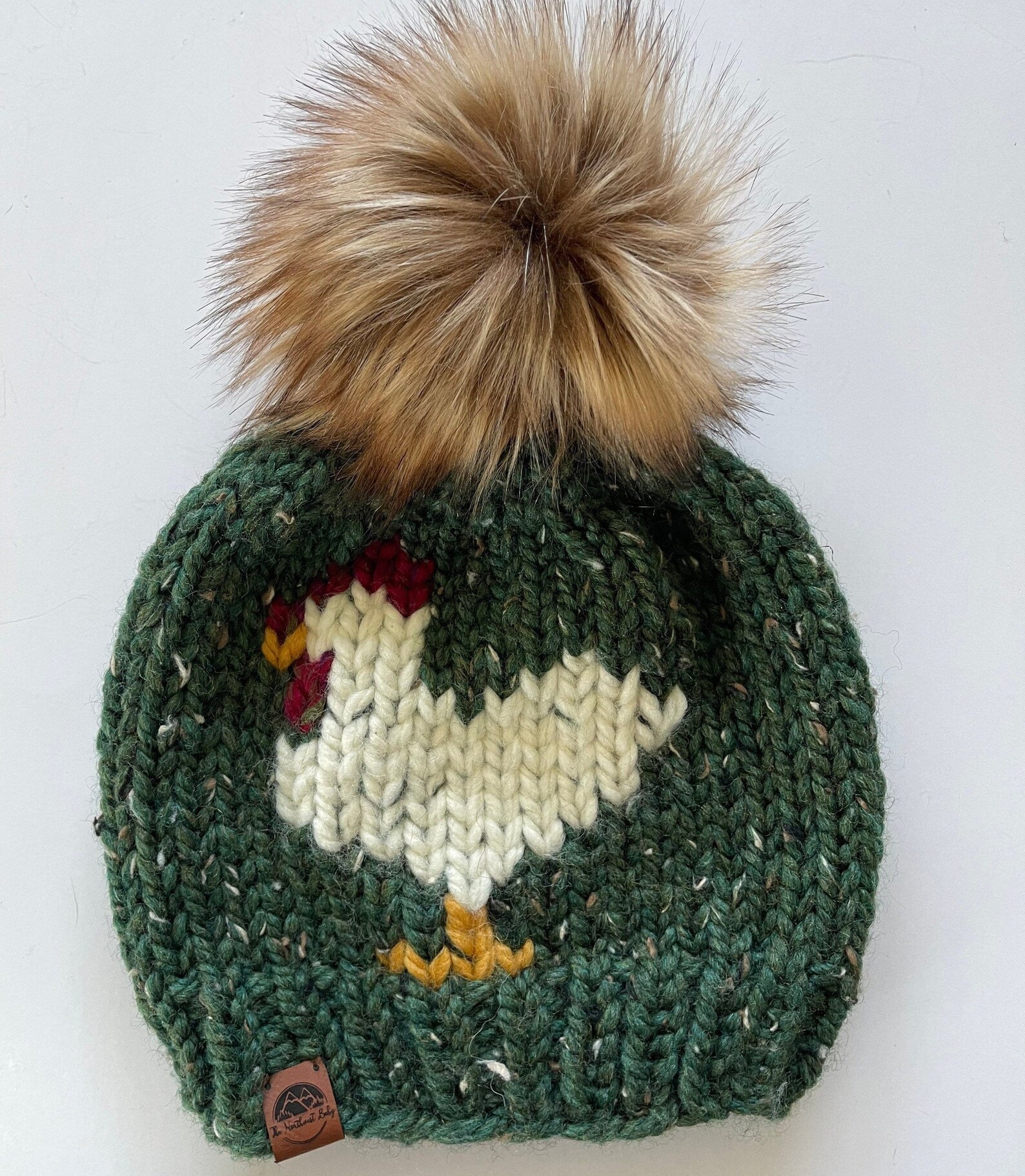 Chicken Hat Beanie gift for chicken lovers Etsy