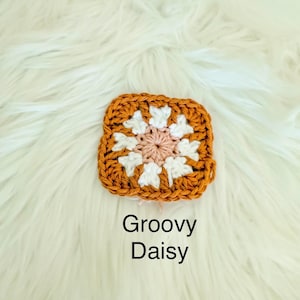 Crochet Summer Top for Toddler Girl, Two Groovy, Smash Cake Outfit, First Birthday Outfit, Boho Fringe Top, Daisy Crop Top 5-Groovy Daisy