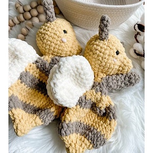 Bee Nursery Decor, Bee Lovey, Honey Bee Baby Shower, Gender Neutral Nursery Decor, Bumble Bee Plush, Wildflower Nursery