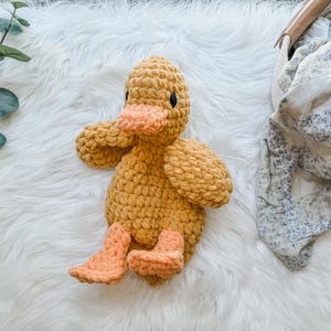Duck Lovey Snuggler, Woodland Duck Lovey, Mallard Duck Snuggler, Baby Shower Gift, Duck Baby Toy, Security Blanket, Hunting Nursery Decor