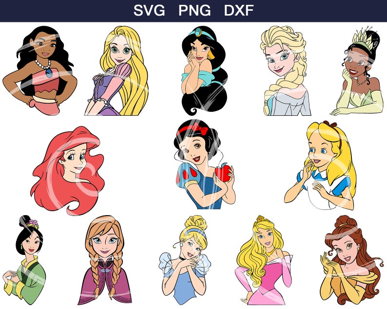 Free Free 128 Disney Princess Face Svg SVG PNG EPS DXF File