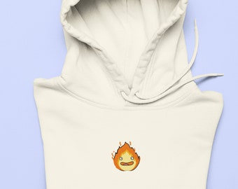 Fire | Eco Friendly Hoodie | Anime gift for her | Anime sweater | Anime clothing | Streetwear