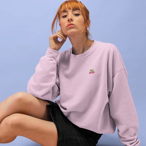 I love you Kawaii Sweatshirt | Japan aesthetic | Cherry hoodie|  Tumblr sweatshirt | Pastel Clothing| Kawaii clothing | Pastel goth