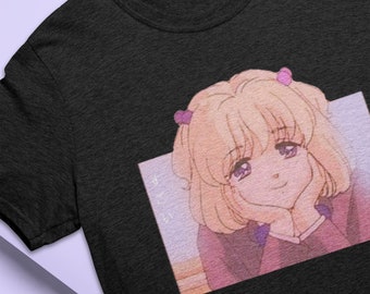 Dreamy Anime girl / Harajuku Shirt / Anime Tee / Anime Shirt / Aesthetic Shirt / Streetwear Shirt / camisa de anime retro / Camiseta anime de los años 90