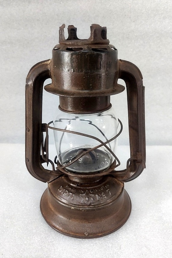 Portable Mini Kerosene Lantern Retro Oil Lamp Flameless Led Lamp