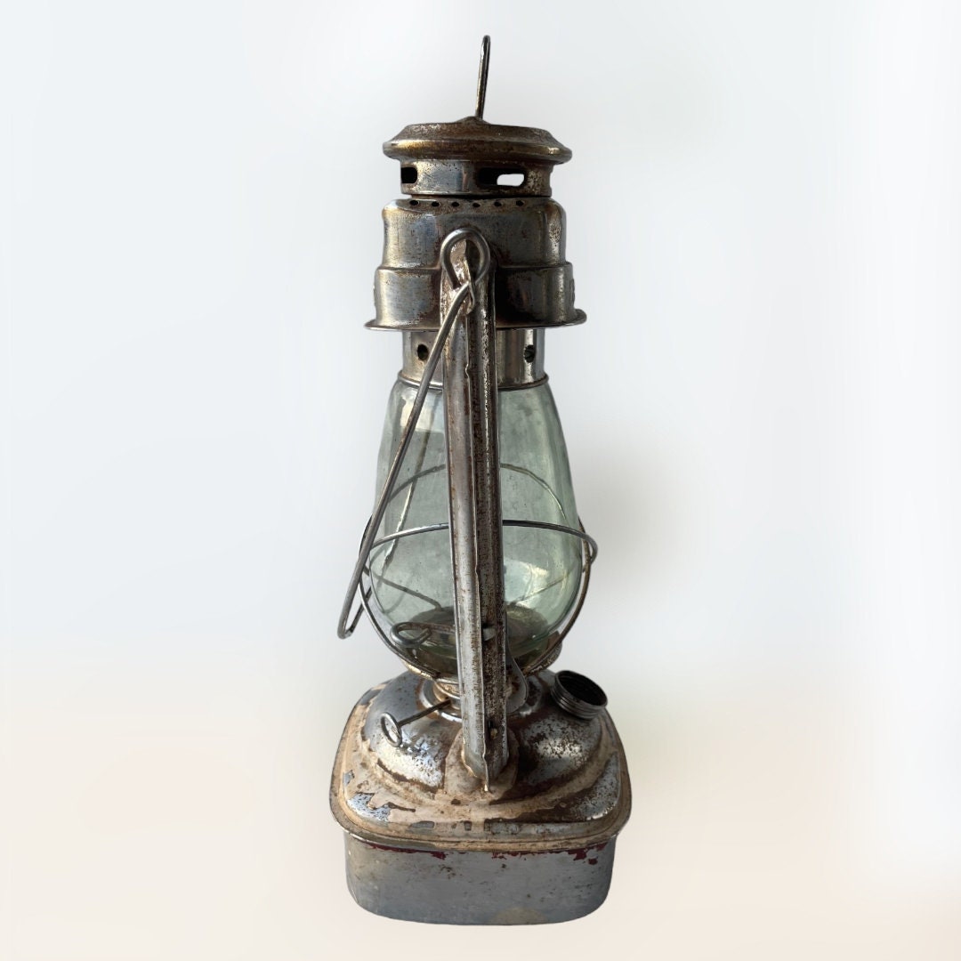 Lampe Lanterne à Pression Kérosène Vintage Prabhat N°426 - Années 1920-1940 - Collection - Occasion Rare