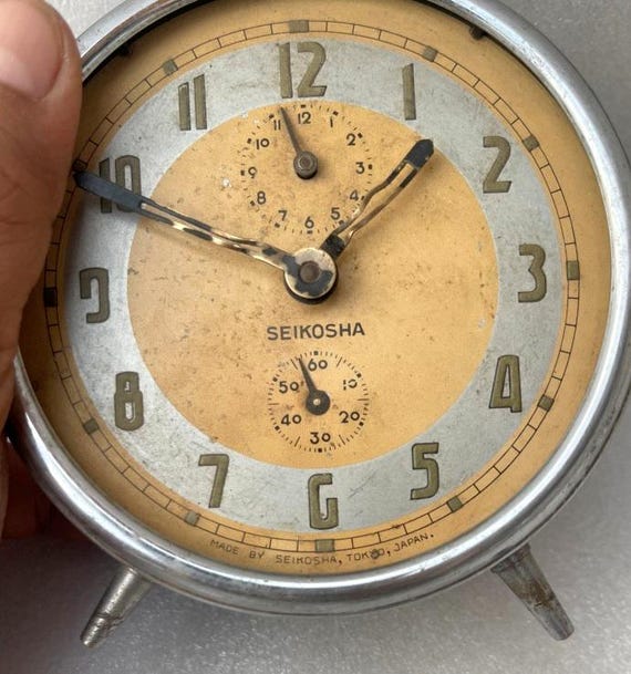 SEIKOSHA TOKYO JAPAN ヴィンテージ掛時計 1958年購入 SEIKOSHA TOKYO